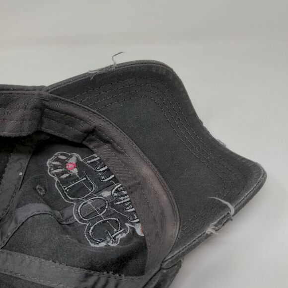 KBETHOS Women's Dog Mom Strapback Hat Gray Adjustable Patch Logo - Picture 11 of 13